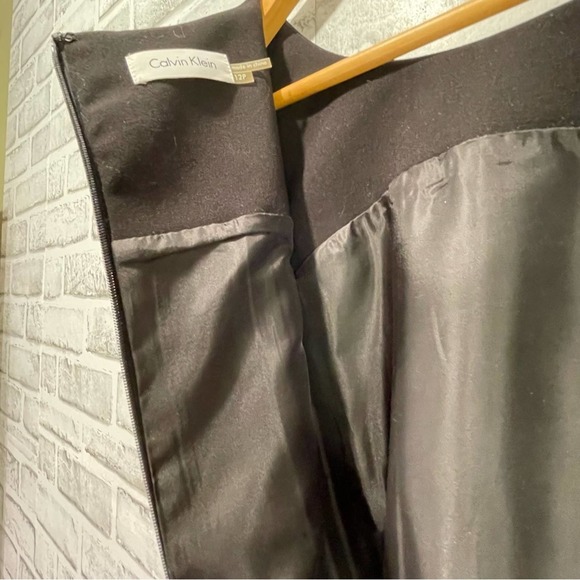 Calvin Klein Mod Fit & Flare Sleeveless Dress Size 12P - Picture 12 of 12